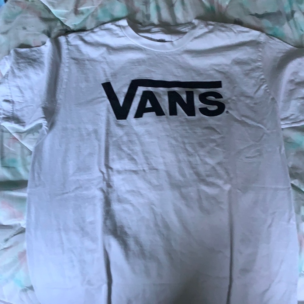 White vans tee